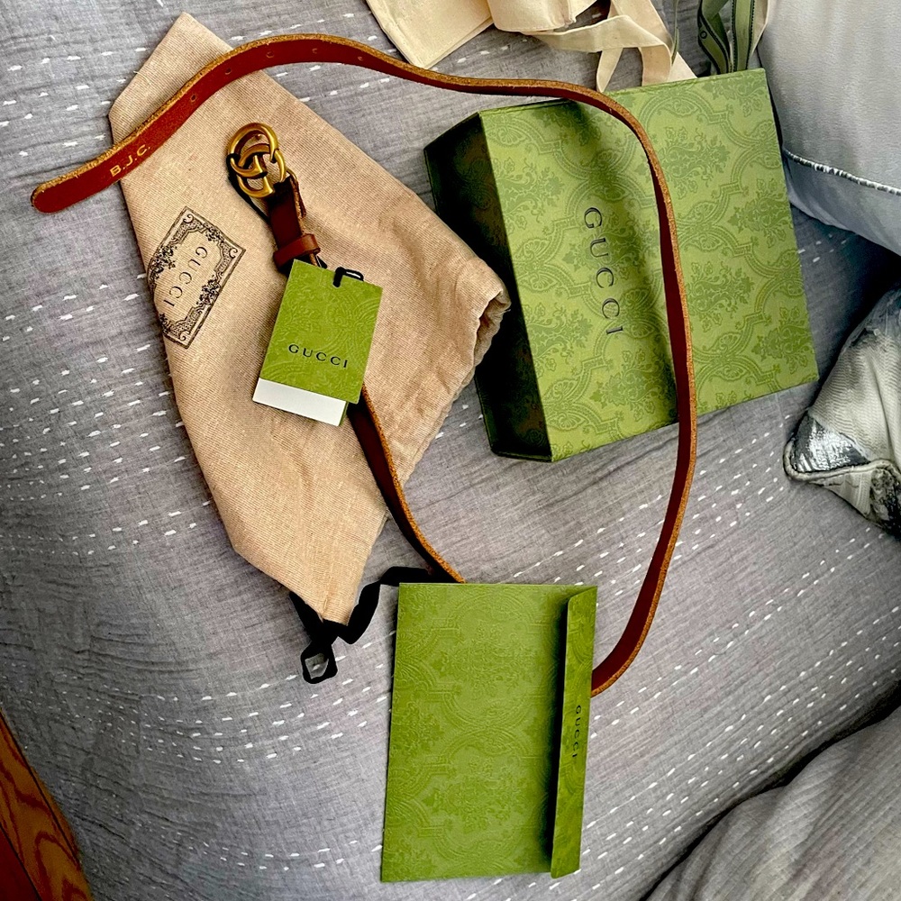 New with tags Gucci women’s belt.